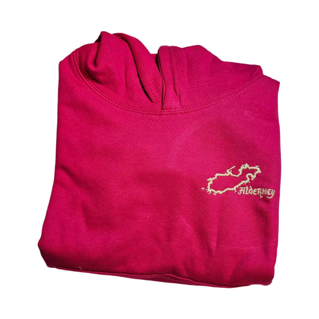 Alderney Map Hoodies