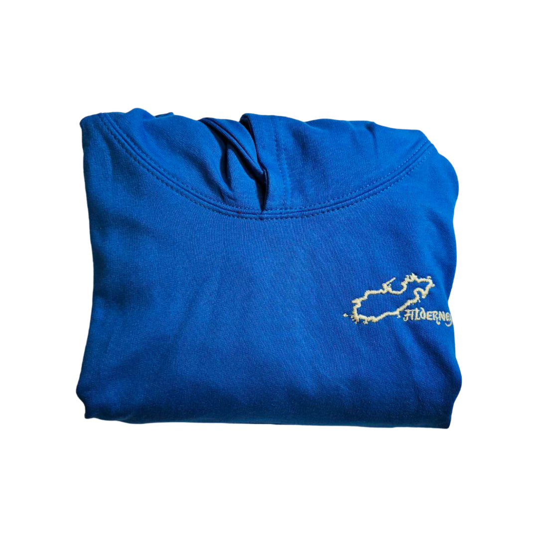 Kids Alderney Map Hoodie