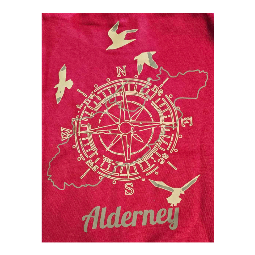 Alderney Map Hoodies