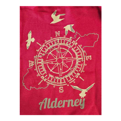 Alderney Map Hoodies