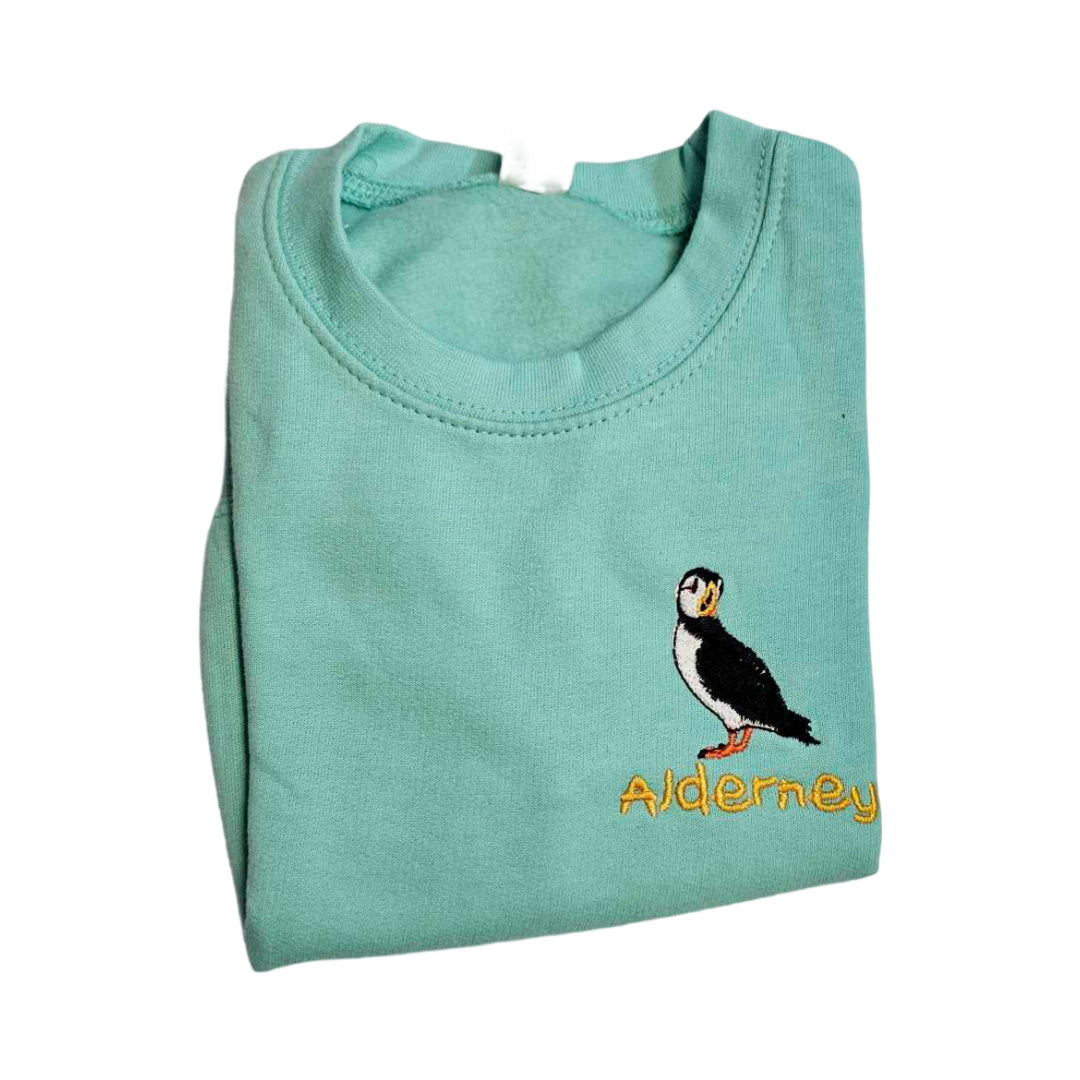 Kids Alderney Puffin Sweatshirts