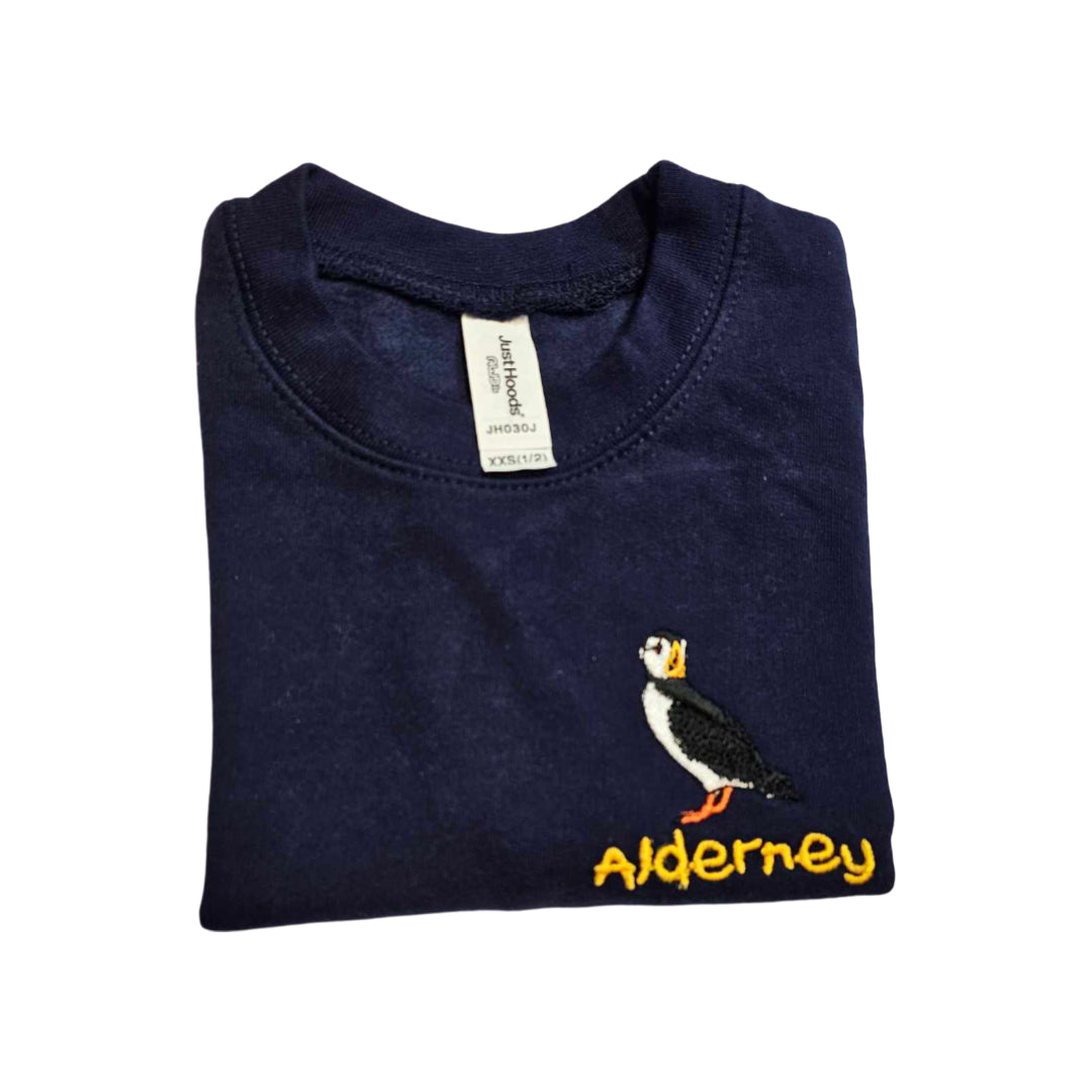 Kids Alderney Puffin Sweatshirts