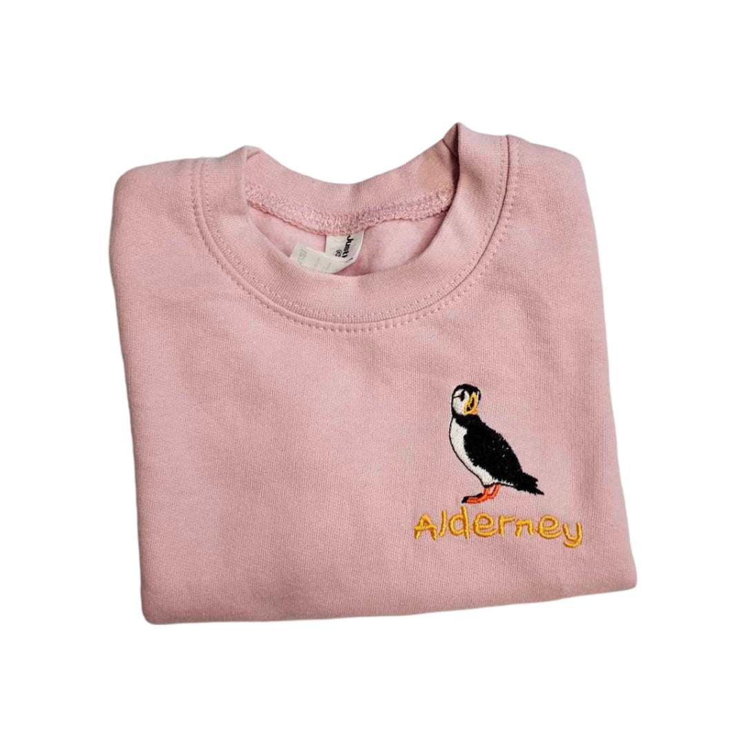 Kids Alderney Puffin Sweatshirts