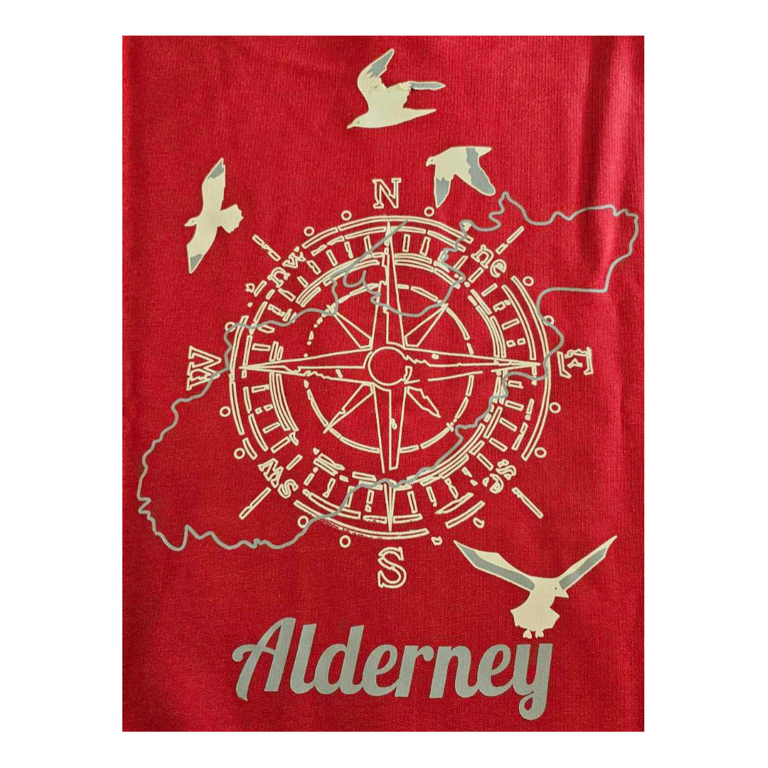 Kids Alderney Map Hoodie