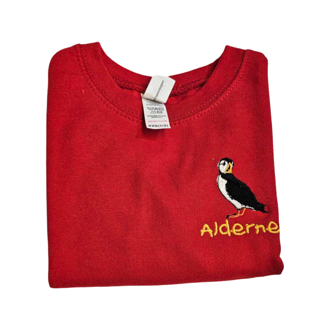 Kids Alderney Puffin Sweatshirts