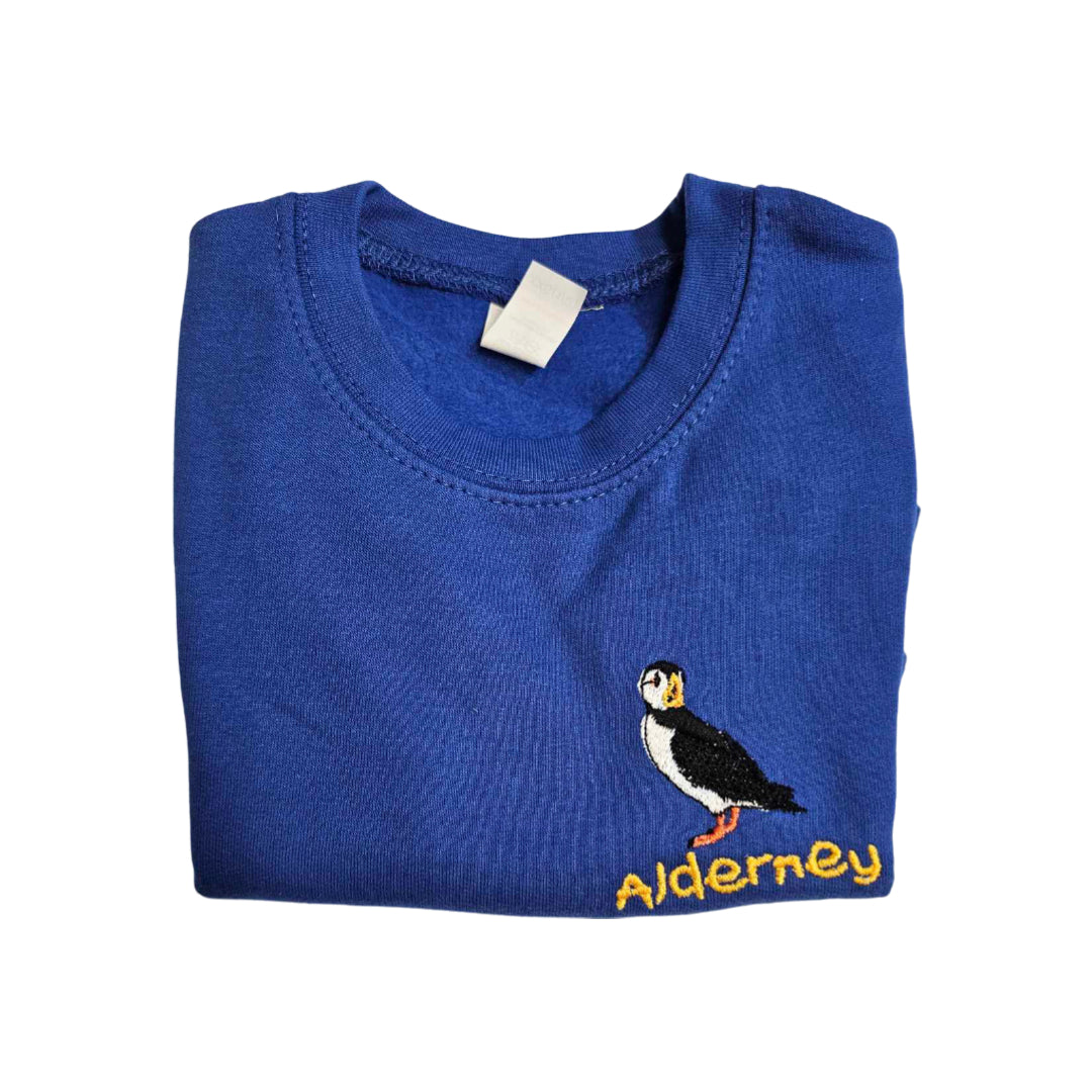 Kids Alderney Puffin Sweatshirts