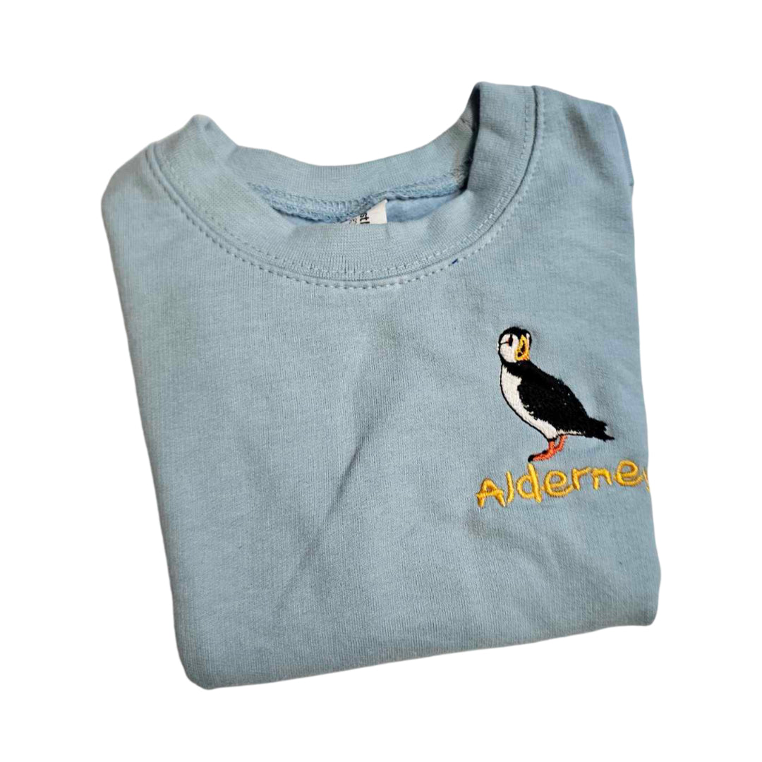 Kids Alderney Puffin Sweatshirts