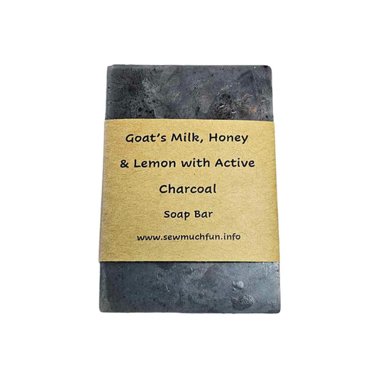 Goat's Milk, Honey, Lemon & Active Charcoal