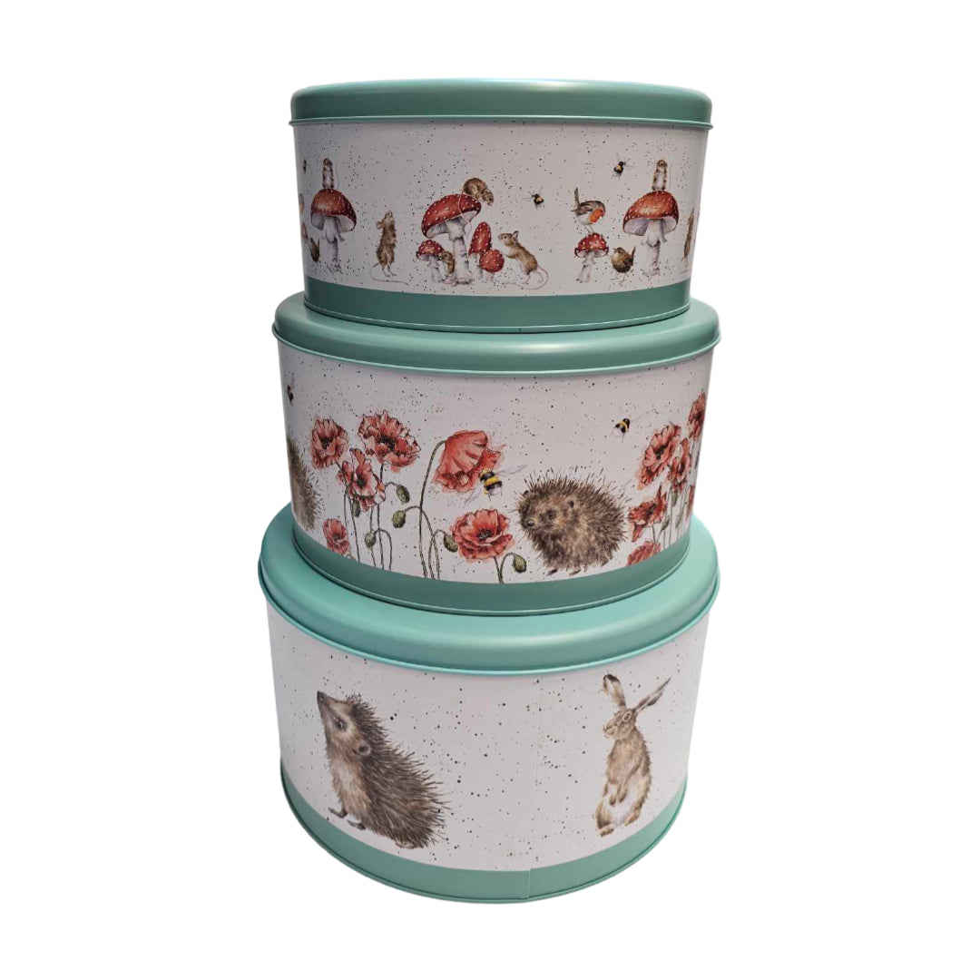 Set Of 3 Cake Tins