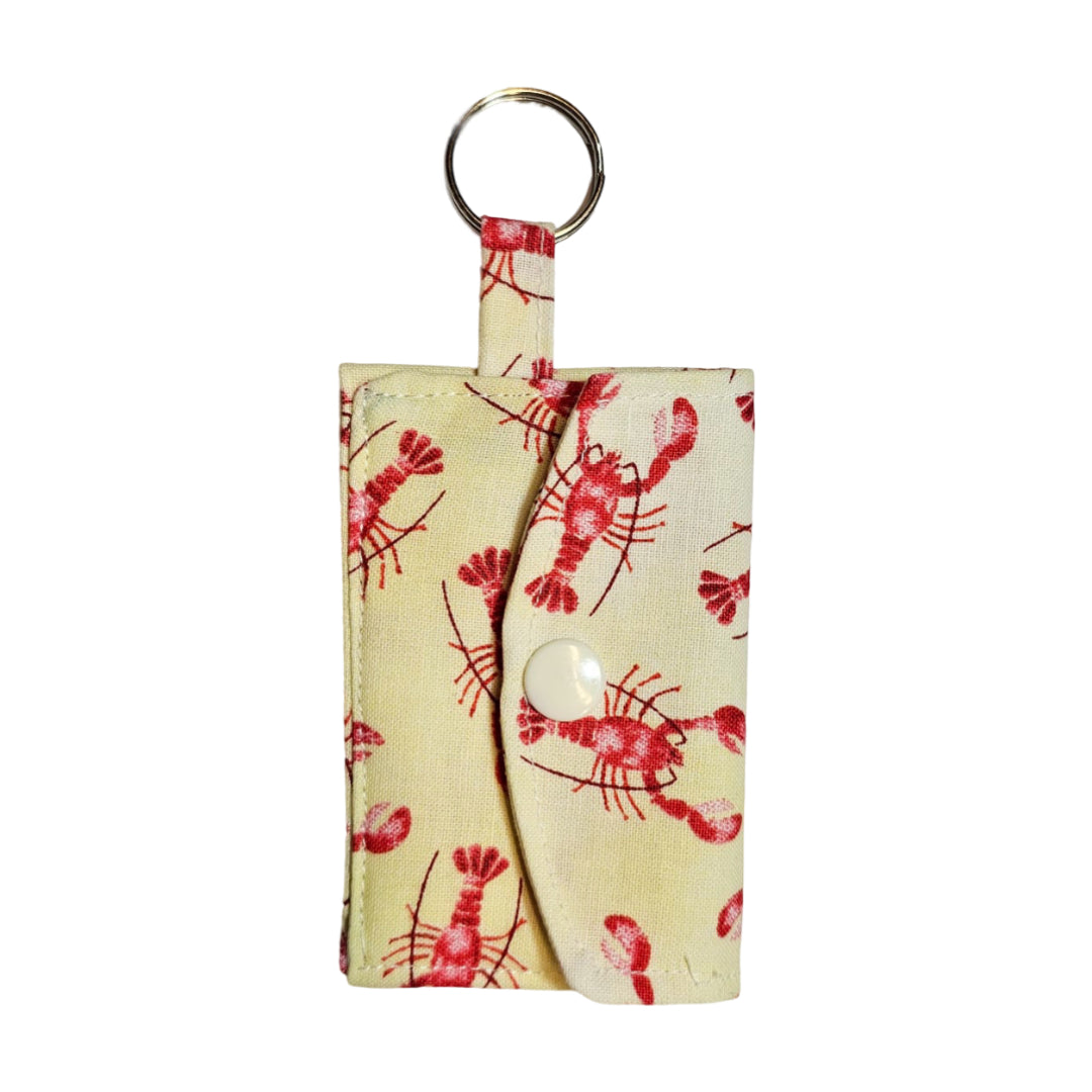 Card Holder Key Ring