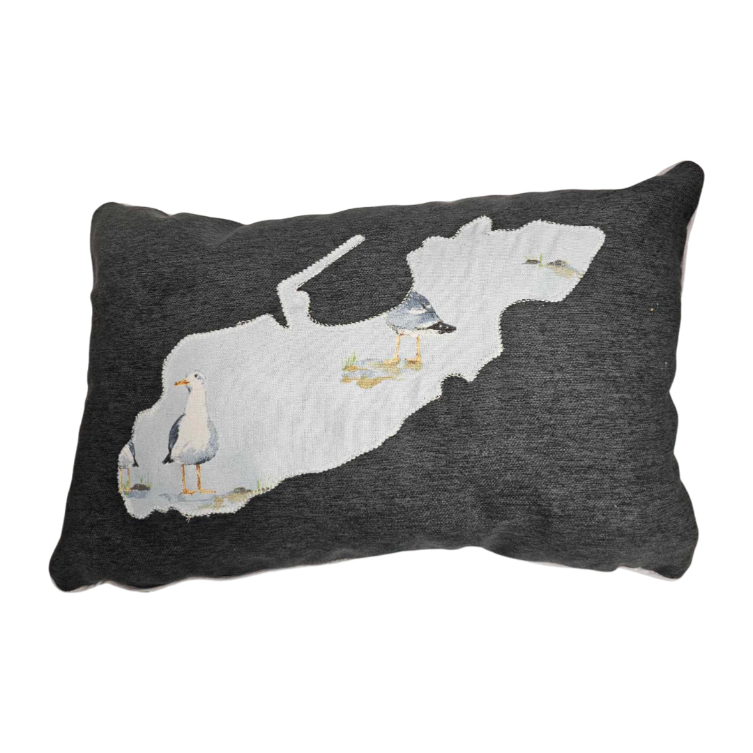 Alderney Map Cushion