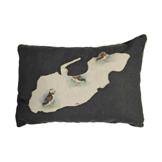 Alderney Map Cushion