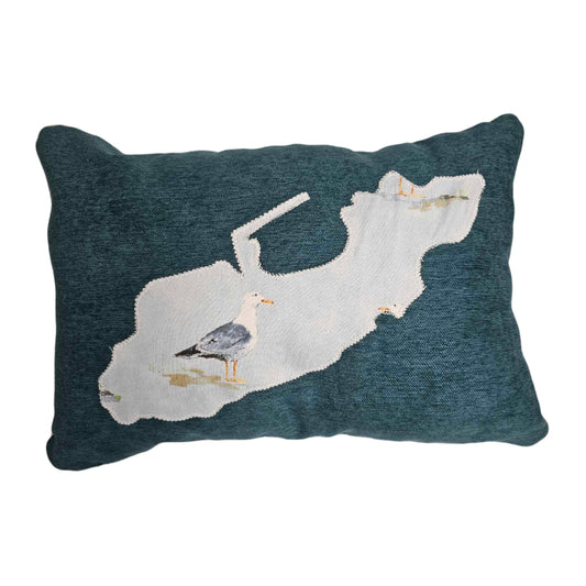 Alderney Map Cushion