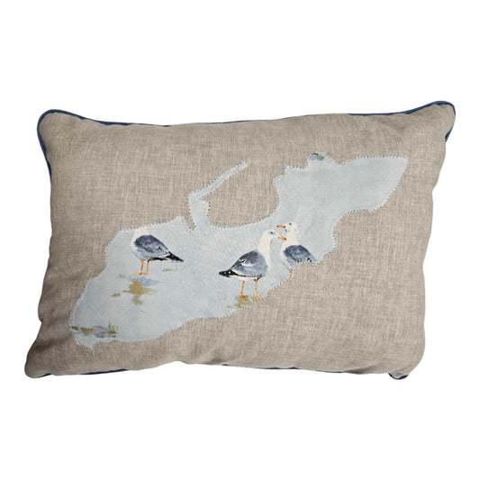 Alderney Map Cushion