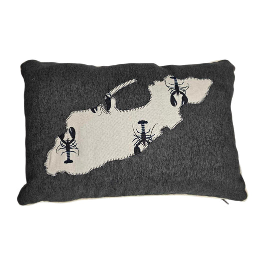 Alderney Map Cushion